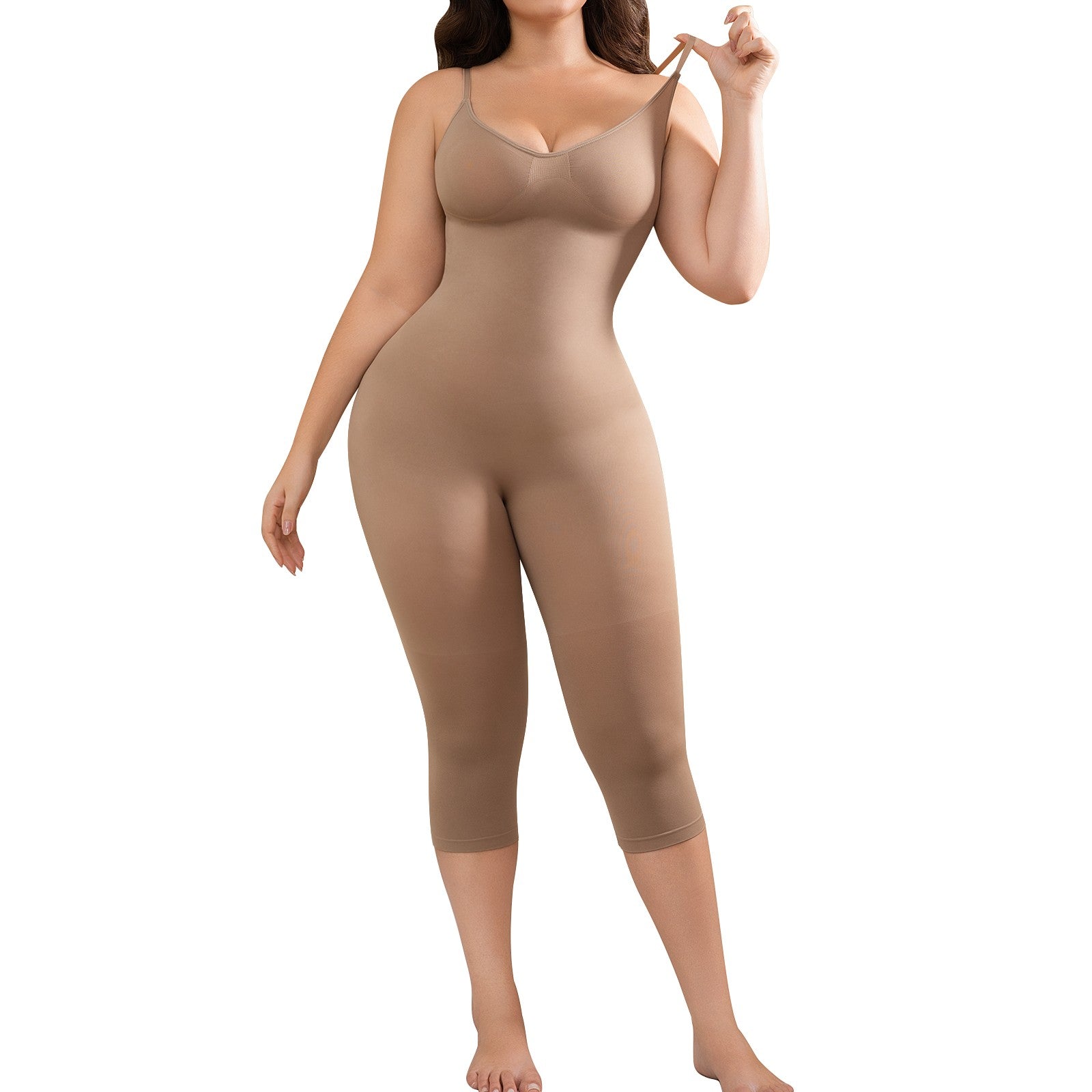 Plus Size Tummy Control Shapewear for Women Compression Leggings Body Shaper
