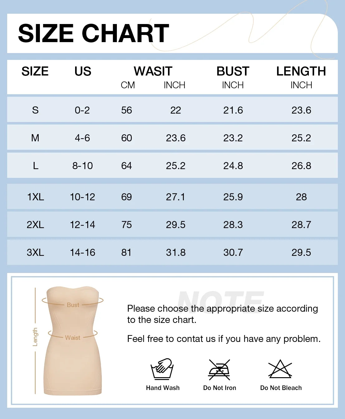 Strapless Shapewear for Women Full Slip Shapewear Dress Tummy Control Slip for Women under Dress